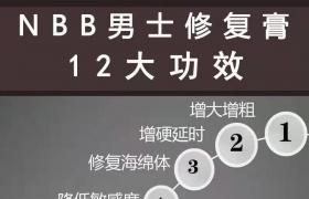 nbb修復膏害人不輕 用完可以增大持久延時謹慎使用